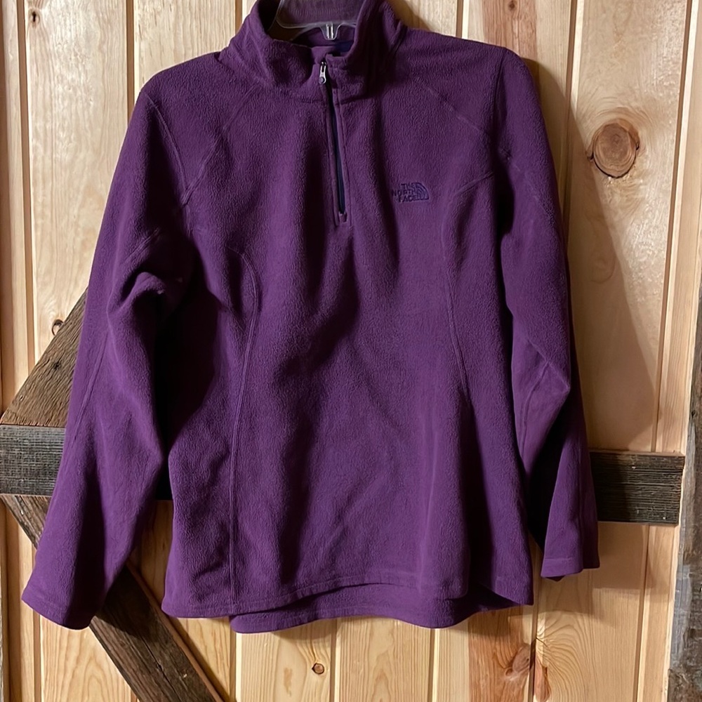 The North Face Purple Quarter Zip
